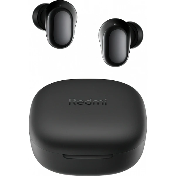 Xiaomi Redmi Buds 6 Play Bluetooth Handsfree Ακουστικά με Θήκη Φόρτισης Μαύρα
