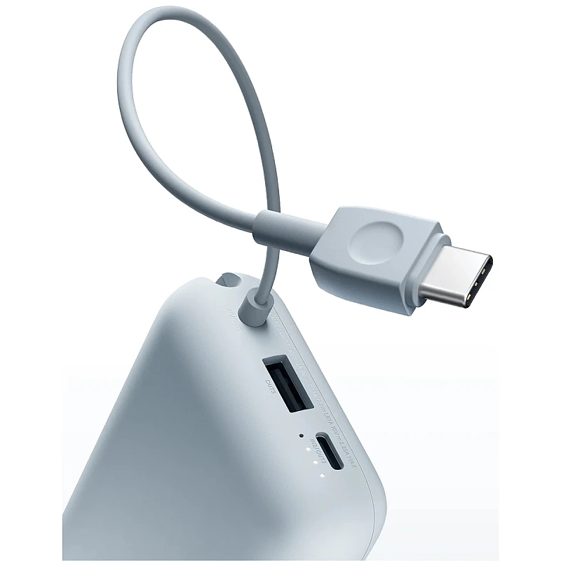 Xiaomi Integrated Type-C Power Bank 10000mAh 22.5W με Θύρα USB-A και Θύρα USB-C Ice Blue BHR9073GL Xiaomi Integrated Type-C Power Bank 10000mAh 22.5W με Θύρα USB-A και Θύρα USB-C Ice Blue BHR9073GL