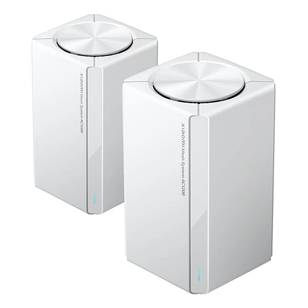 Xiaomi Mesh System AC1200 Access Point Wi‑Fi 5 Dual Band (2.4 & 5GHz) σε Διπλό Kit  (DVB4451GL)
