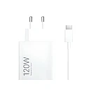 Xiaomi Φορτιστής με Θύρα USB-A και Καλώδιο USB-C 120W Λευκός (HyperCharge Combo)(BHR9462GL) Xiaomi Φορτιστής με Θύρα USB-A και Καλώδιο USB-C 120W Λευκός (HyperCharge Combo)(BHR9462GL)