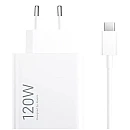 Xiaomi Φορτιστής με Θύρα USB-A και Καλώδιο USB-C 120W Λευκός (HyperCharge Combo)(BHR9462GL) Xiaomi Φορτιστής με Θύρα USB-A και Καλώδιο USB-C 120W Λευκός (HyperCharge Combo)(BHR9462GL)
