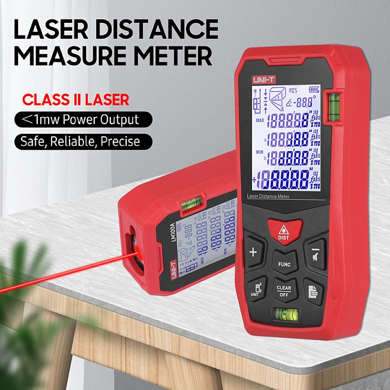 Uni-T Μέτρο Laser LM50A με Δυνατότητα Μέτρησης έως 50m Uni-T Μέτρο Laser LM50A με Δυνατότητα Μέτρησης έως 50m