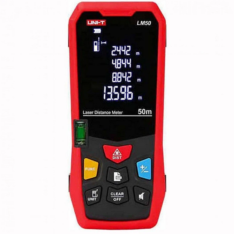 Uni-T Μέτρο Laser LM50A με Δυνατότητα Μέτρησης έως 50m Uni-T Μέτρο Laser LM50A με Δυνατότητα Μέτρησης έως 50m