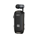 XO - BE51 Bluetooth Μονό Ακουστικό με Καλώδιο που μαζεύει Μαύρο V5.4 XO - BE51 Bluetooth Μονό Ακουστικό με Καλώδιο που μαζεύει Μαύρο V5.4
