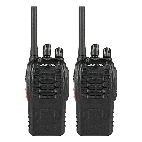 Baofeng BF-88E Ασύρματος Πομποδέκτης PMR 0.5W χωρίς Οθόνη Σετ 2τμχ 