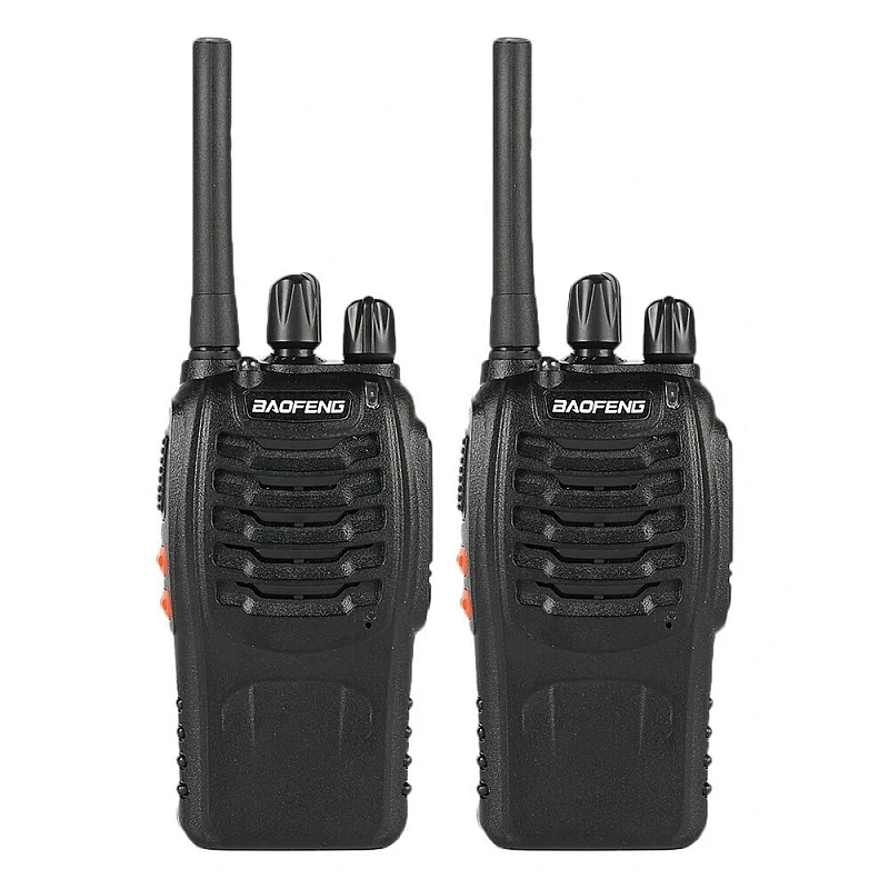 Baofeng BF-88E Ασύρματος Πομποδέκτης PMR 0.5W χωρίς Οθόνη Σετ 2τμχ 
