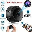 A9 Κρυφή Κάμερα WiFi IP HD 2.0Mp WiFi μαύρη με ήχο