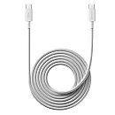 Xiaomi Braided USB 2.0 Cable USB-C male - USB-C Λευκό 2m BHR087AGL