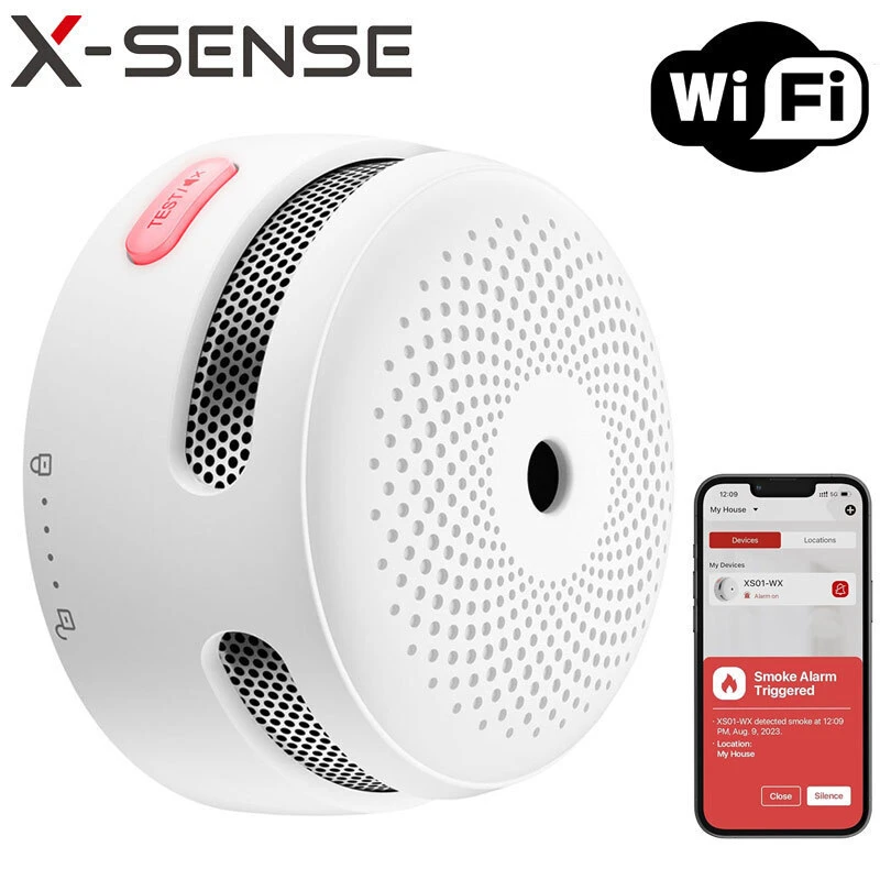 X-Sense XS01-WX Ανιχνευτής Καπνού Wi-Fi