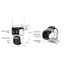 VSTARCAM smart ηλιακή κάμερα BG621DR, dual lens, 3MP, 4G, SD, PTZ, IP66