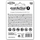 EverActive Μπαταρία Επαναφορτιζόμενη silver line AAA/R3 800mAh 4Τεμάχια