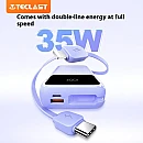 TECLAST Powerbank Q20 Pro 20000mAh Μωβ 35W