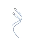 XO NB-Q226B USB 2.0 Cable USB-C male - USB-C 60W Λευκό 1m XO NB-Q226B USB 2.0 Cable USB-C male - USB-C 60W Λευκό 1m