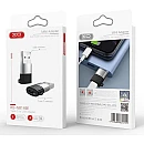 XO NB149-E Μετατροπέας USB-C male σε USB-A female Black and silver XO NB149-E Μετατροπέας USB-C male σε USB-A female Black and silver