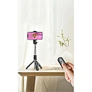 XO SS08 Selfie Stick Τρίποδο Κινητού με Bluetooth Μαύρο XO SS08 Selfie Stick Τρίποδο Κινητού με Bluetooth Μαύρο