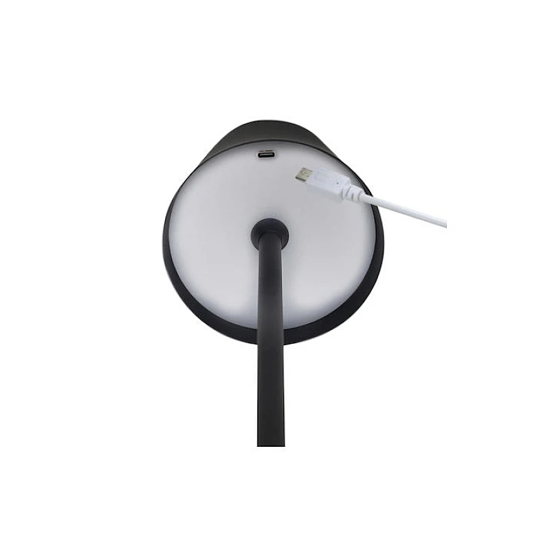 Φωτιστικό πορτατίφ 5W IP20 Επαναφορτιζόμενο Touch Dimmable 3CCT Ασημί 00322 Φωτιστικό πορτατίφ 5W IP20 Επαναφορτιζόμενο Touch Dimmable 3CCT Ασημί 00322