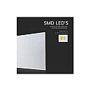 LED Panel Backlit 40W Philips Driver Φυσικό λευκό 60×60 4800lm VT-61040 23822 V-TAC LED Panel Backlit 40W Philips Driver Φυσικό λευκό 60×60 4800lm VT-61040 23822 V-TAC