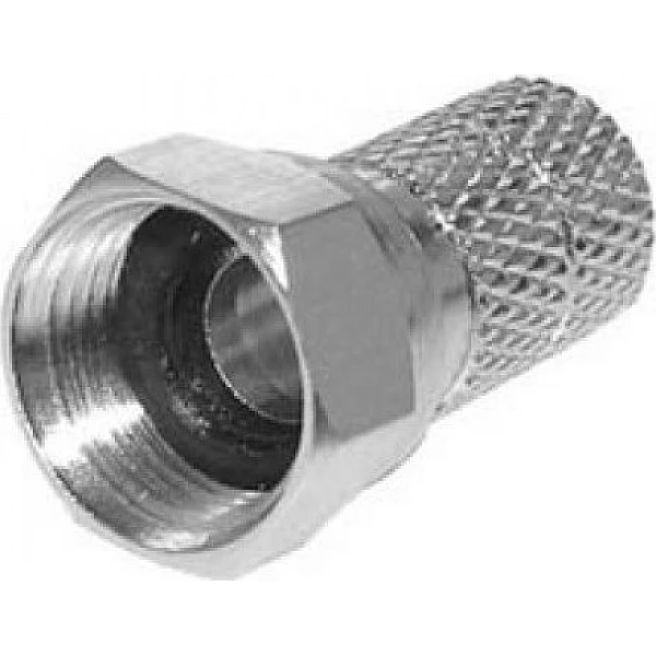 Φίς τύπου F αδιάβροχο με τσιμούχα RG6 (Connector male) 291563 OEM 1τεμάχιο