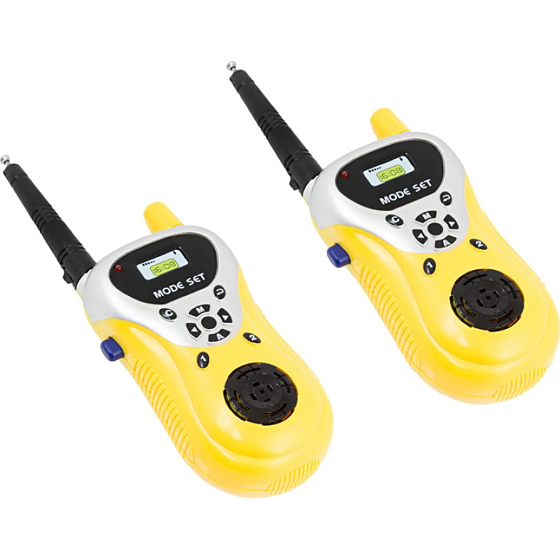 AG490 Walkie Talkie Σετ 2τμχ Σε Κίτρινο Χρώμα AG490 Walkie Talkie Σετ 2τμχ Σε Κίτρινο Χρώμα