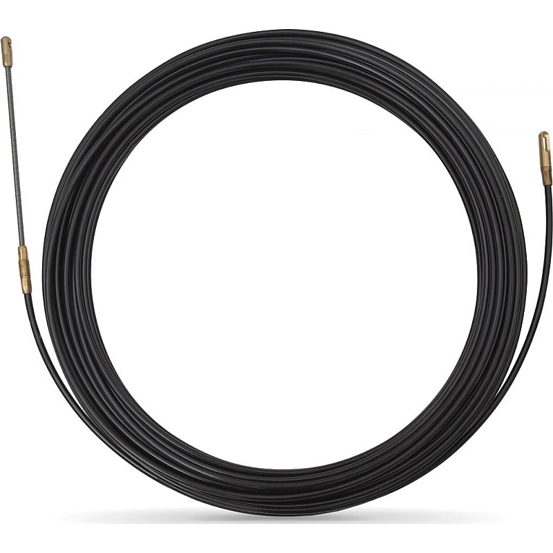 Ατσαλίνα Nylon με αποσπώμενα άκρα 4mm - 10m μαύρη AK-AT-005 Evik Ατσαλίνα Nylon με αποσπώμενα άκρα 4mm - 10m μαύρη AK-AT-005 Evik