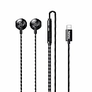 Remax RM-711i In-ear Handsfree με Βύσμα Lightning Μαύρο Ακουστικά με μικρόφωνο Remax RM-711i In-ear Handsfree με Βύσμα Lightning Μαύρο Ακουστικά με μικρόφωνο