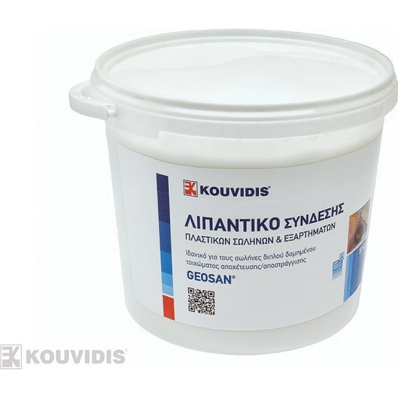 Λιπαντικό σύνδεσης Σωλήνων και εξαρτημάτων 5kg 6001005 Kouvidis Λιπαντικό σύνδεσης Σωλήνων και εξαρτημάτων 5kg 6001005 Kouvidis