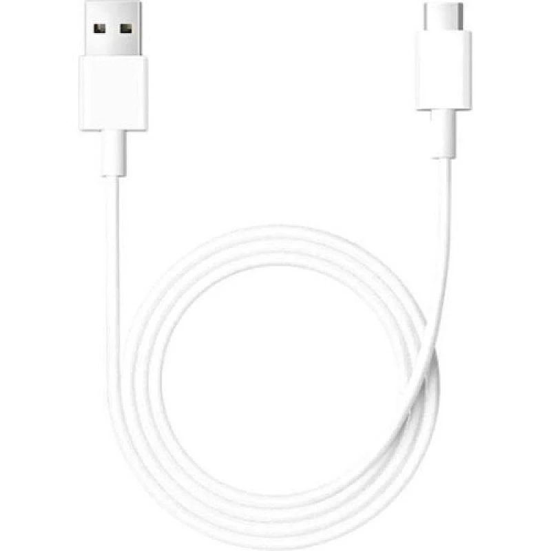 Xiaomi USB 3A 60W Cable USB-C male - USB-A male Λευκό 1m (BHR087GGL)