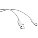 Xiaomi USB 3A 60W Cable USB-C male - USB-A male Λευκό 1m (BHR087GGL)