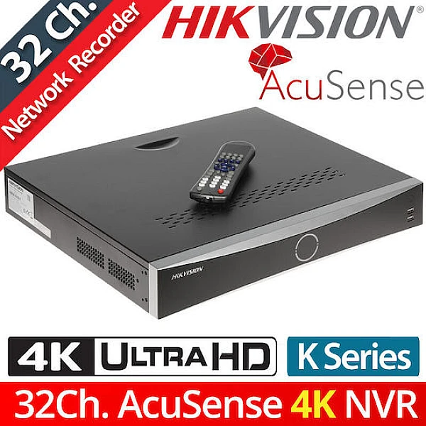 Hikvision Καταγραφικό NVR WiFi 32 Καναλιών με Ανάλυση 4K DS-7732NXI-K4