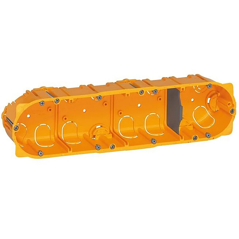 Legrand Κουτί Batibox™ Γυψοσανίδας Διακόπτου 4 θέσεων 8/10 στοιχείων για γυψοσανίδα βάθος 50mm 80054