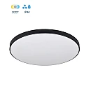 LED πλαφονιέρα 32W στρογγυλή Φ38 3xCCT (3000K/4000K/6500K) 2880lm IP44 Λευκό και Μαύρο SATURN 2027031 VITO 