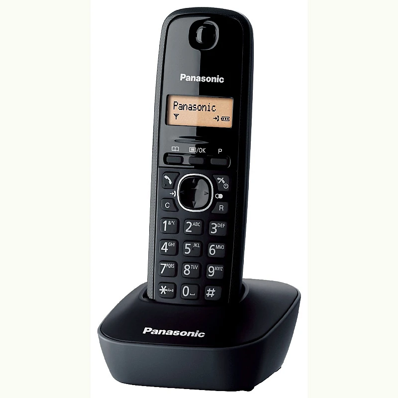 Ασύρματο Ψηφιακό Τηλέφωνο Panasonic KX-TG1611 GRH Μαύρο Ασύρματο Ψηφιακό Τηλέφωνο Panasonic KX-TG1611 GRH Μαύρο
