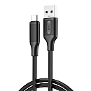 XO NB265 Καλώδιο Φόρτισης Janus Series 3A USB to Type-C 1m Μαύρο 16.005.0325