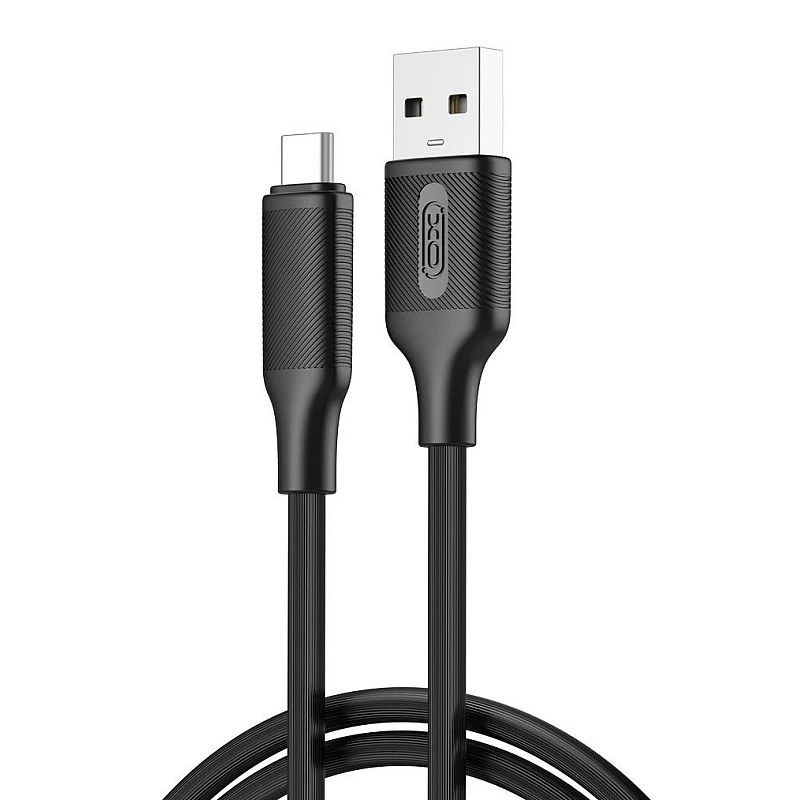 XO NB265 Καλώδιο Φόρτισης Janus Series 3A USB to Type-C 1m Μαύρο 16.005.0325