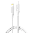 XO NB Q265 Καλώδιο Φόρτισης Janus Series 27W Type C to Lightning 1m Λευκό 16.005.0305