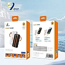Power Bank 20000mAh με USB, Type C/Lightning/Micro και 2 ενσωματωμένα καλώδια HY-C15 OEM
