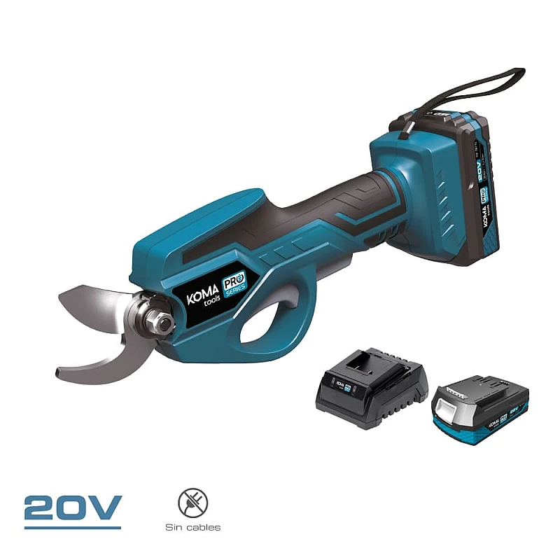 Ψαλίδι Κλαδέματος Μπαταρίας 20V KOMA TOOLS PRO 08195 EDM Σετ Με 1 Μπαταρία και Φορτιστή Ψαλίδι Κλαδέματος Μπαταρίας 20V KOMA TOOLS PRO 08195 EDM Σετ Με 1 Μπαταρία και Φορτιστή