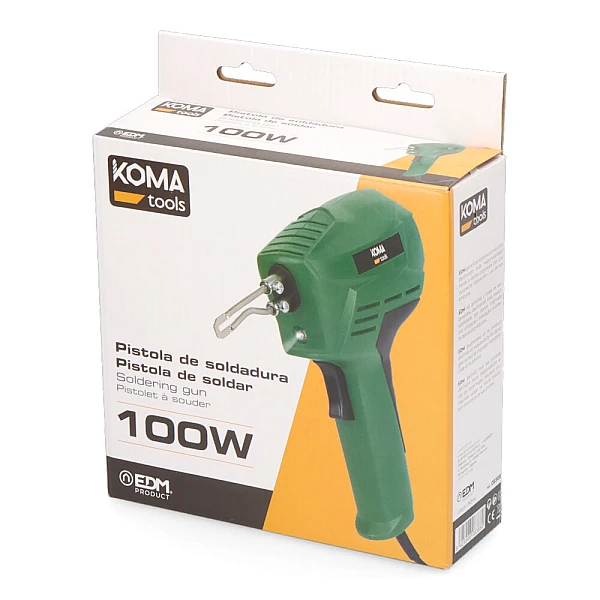 Κολλητήρι ηλεκτρικό τύπου πιστόλι 100W KOMA TOOLS 08388 EDM 