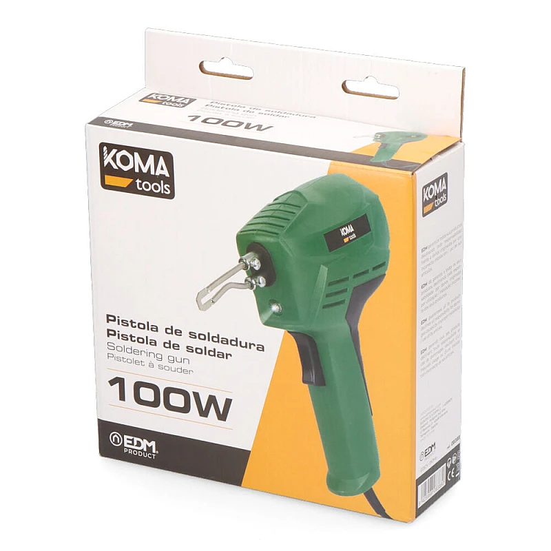 Κολλητήρι ηλεκτρικό τύπου πιστόλι 100W KOMA TOOLS 08388 EDM Κολλητήρι ηλεκτρικό τύπου πιστόλι 100W KOMA TOOLS 08388 EDM