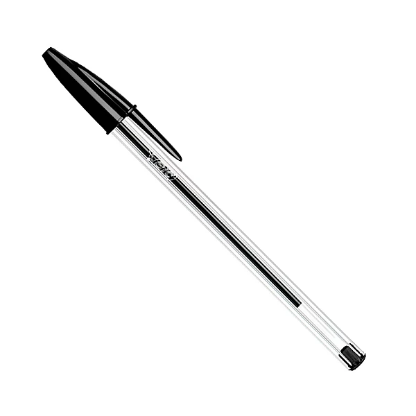 Στυλό Bic Διαρκεάς Cristal Μαύρος 1.0mm medium 08634 1 τεμ.