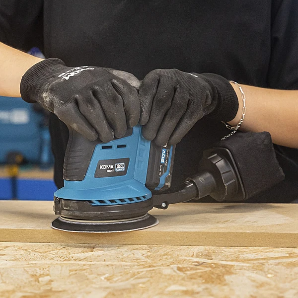 Έκκεντρο Τριβείο 125mm Μπαταρίας 20V KOMA TOOLS PRO 08780 EDM Χωρίς Μπαταρία & Φορτιστή