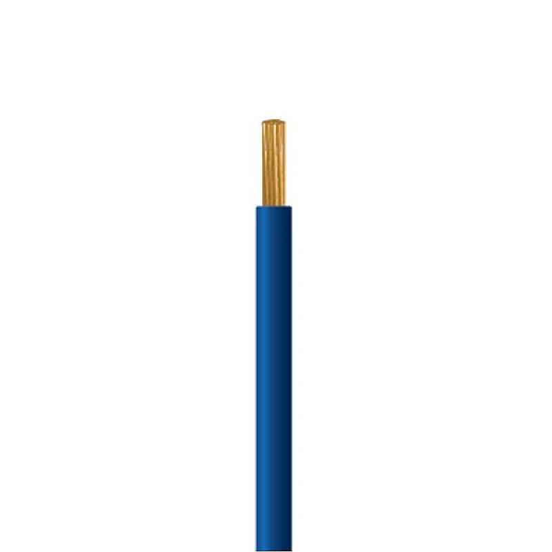 Εύκαμπτο καλώδιο 1 x 4 mm² HO7V-K  NYAF Μπλε 150-13431 Wairel
