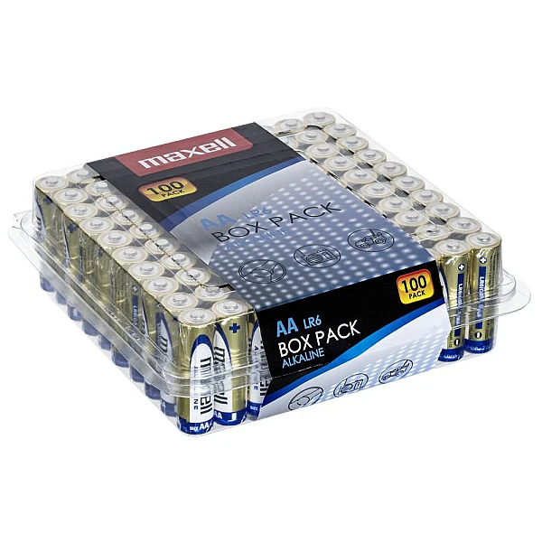 Maxell Αλκαλική Μπαταρία LR6/AA MN1500 100 τεμάχια