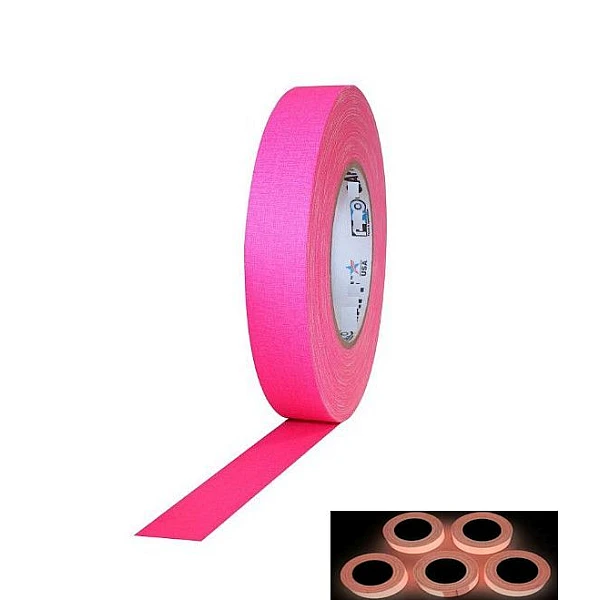 Ταινία Αυτοκόλλητη Φωσφοριζέ Ροζ 12mmx5m 20801 OEM