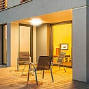 Φωτιστικό LED Πλαφονιέρα τοίχου ή οροφής IP54 Λευκό Στρογγυλό 18W SMD Θερμό Λευκό 3000K VT-8096 10198 VTAC