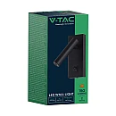 Φωτιστικό Σποτ - Απλίκα  Κομοδίνου Led 2W Φυσικό λευκό Μαύρο VT-402 10287 V-TAC 