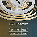 Ταινία LED COB DC 24V 18W/m Double PCB 8mm 3in1 CCT 2700K-6500K 5 μέτρα VT-COB 560 V-TAC 10555