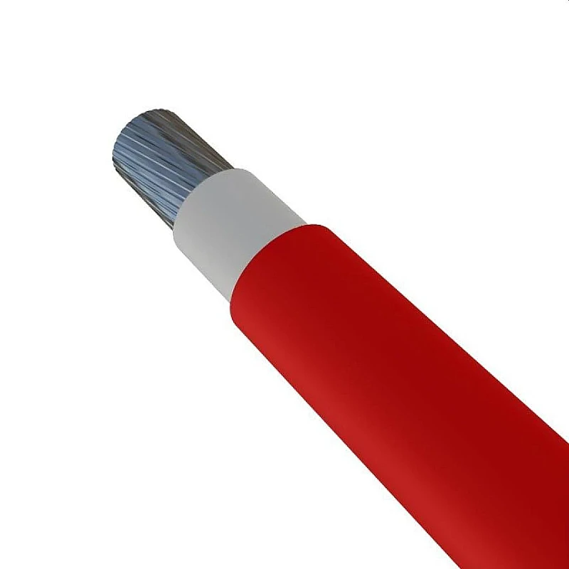 Καλώδιο Φωτοβολταϊκών H1Z2Z2-K 6mm² Κόκκινο 100m V-TAC 11419