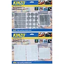 KINZO Αυτοκόλλητα Προστατευτικά Επίπλων 28 Τεμάχια Λευκά 15667