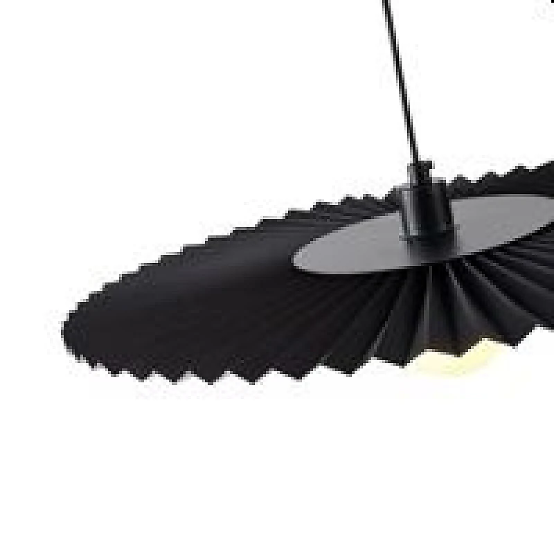 Φωτιστικό Οροφής Κρεμαστό G9 Φ480mm μέταλλο με ύφασμα μαύρο ARTE ILLUMINA PIRUETTE 144-28512 Eurolamp